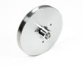 March Performance MPP531 Power Steering Pump Pulley for Chevy Saginaw Pump, 6-Inch Diameter, Aluminum, Clear Powder Coat