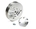 March Performance GM Serpentine Power Steering Pump Pulley 6-Rib Press-On Aluminum 5.5 Inch Diameter
