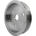 March Performance SBC Crankshaft Pulley SWP Large Diameter for Small Block Chevy with 6-Rib Serpentine Belt, 5.75 Inch Diameter