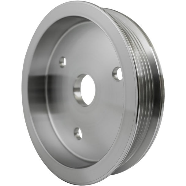 March Performance SBC Crankshaft Pulley SWP Large Diameter for Small Block Chevy with 6-Rib Serpentine Belt, 5.75 Inch Diameter