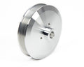 March Performance GM Power Steering Pump Pulley 6 Rib Aluminum 6 Inch Diameter for Long Water Pump