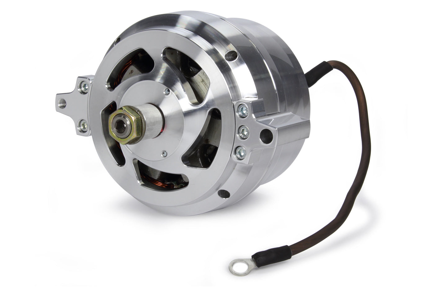 March Performance Alternator 9650 Billet Aluminum GM 140 Amp 12V 1-Wire Alternator
