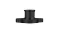 March Performance BTH-201-08 Water Neck, SBC Straight, 1-1/2 Inch Hose Barb, Aluminum, Black Anodized Finish