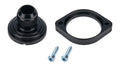 March Performance BTH-215-08 Water Neck, LS Series, 16AN Male, Aluminum, Black Anodized