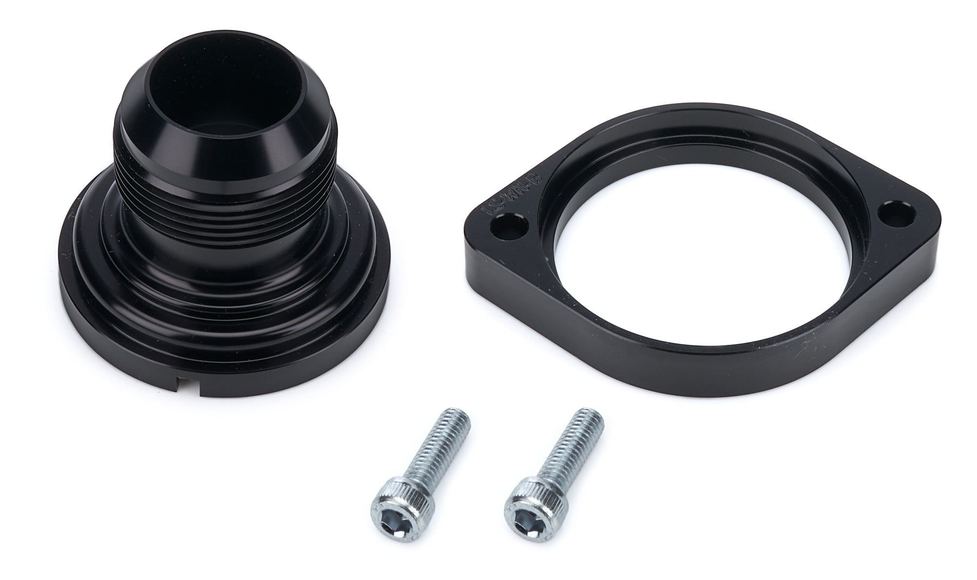 March Performance Water Neck LS Series -20AN Straight Aluminum with O-Ring and Hardware