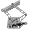 March Performance HH70M-S-08 Hood Hinge Pair for Ford Mustang 1967-1970 with Aluminum Construction and Black Powder Coat Finish