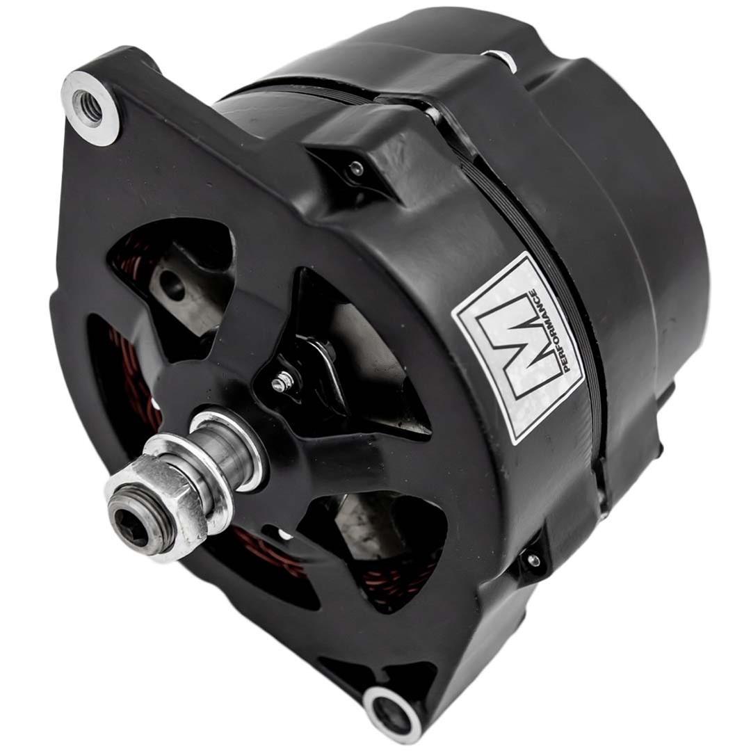 March Performance P2556-08 Alternator GM 10SI 140 Amp 12V 1-Wire Aluminum Case Black