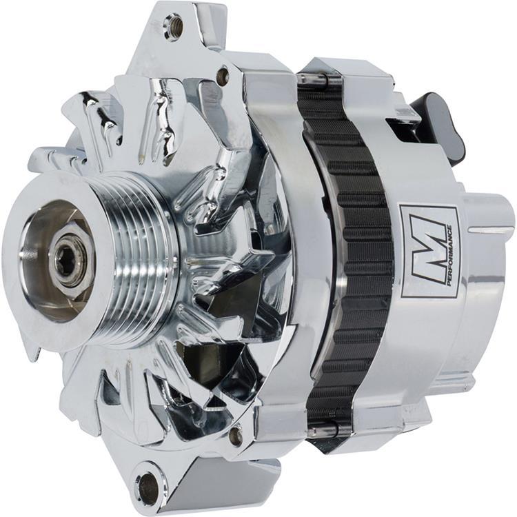 March Performance P2572-06 Alternator GM CS130 140 Amp 12V 1-Wire Aluminum Case
