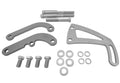 March Performance Power Steering Pump Bracket for Small Block Chevy, Driver Side Mount, Chrome Steel P80160-06