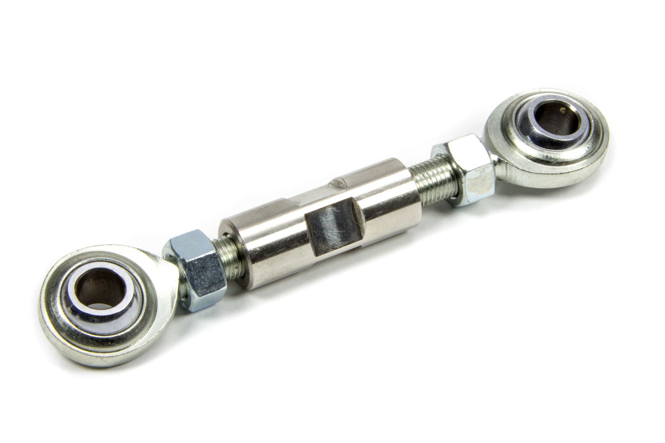 March Performance RA-1.625 Adjustment Rod, 3/8 Inch Mounting Hole, 3.625 to 5.125 Inch Length, Polished Stainless Steel