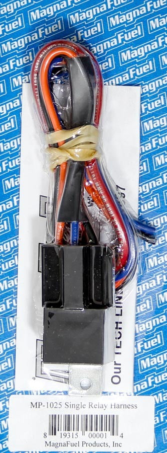 MagnaFuel/MagnaFlow MP-1025 Single Pole 30 Amp 12V Relay Switch with Wiring Kit