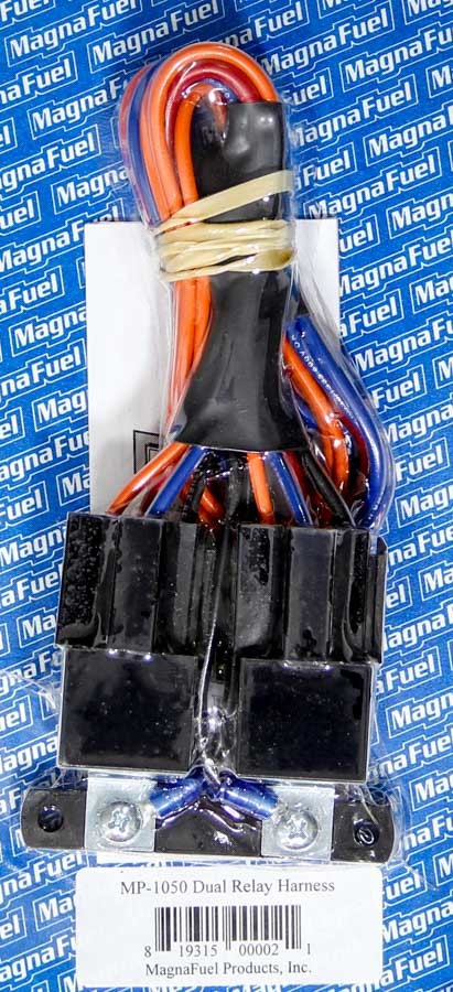 MagnaFuel/MagnaFlow MP-1050 Dual Relay Harness, 30 Amp, 12V, Single Pole, Wiring Included