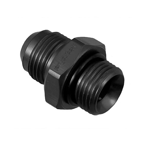MagnaFuel/MagnaFlow Fuel Systems MP-3012-Blk #6AN to #6AN Male Port Fitting Aluminum Black Anodized