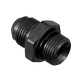 MagnaFlow Fuel Systems MP-3013-BLK 8AN to 8AN O-Ring Straight Male Fitting, Aluminum, Black Anodized