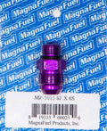 Magnafuel/Magnaflow Fuel Systems MP-3015 #8AN to #6AN Fitting, Straight Aluminum Purple Anodized Adapter