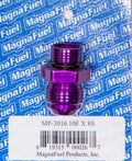 MagnaFlow Fuel Systems MP-3016 #10 to #8 O-Ring Male Adapter Fitting, Aluminum, Purple Anodized