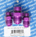 Magnafuel MP-3603 Regulator Plumbing Kit with Aluminum Fittings and Purple Anodized Finish