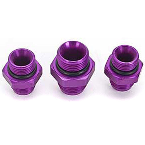 Magnafuel MP-3609 Regulator Plumbing Kit with Aluminum Fittings and Purple Anodized Finish