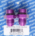 Magnafuel MP-3612 Fuel Pump Plumbing Kit with Two 10 AN Aluminum Fittings, Purple Anodized