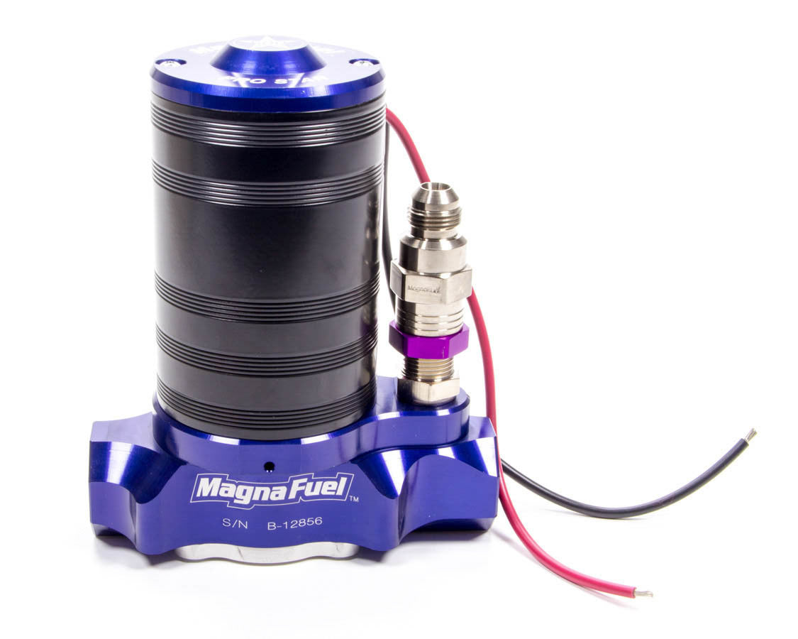 MagnaFuel ProStar 500 Electric Fuel Pump MP-4401 with 25-36 psi, 12 AN Female O-Ring Inlet and Outlet, 8 AN Bypass for E85 and Gasoline