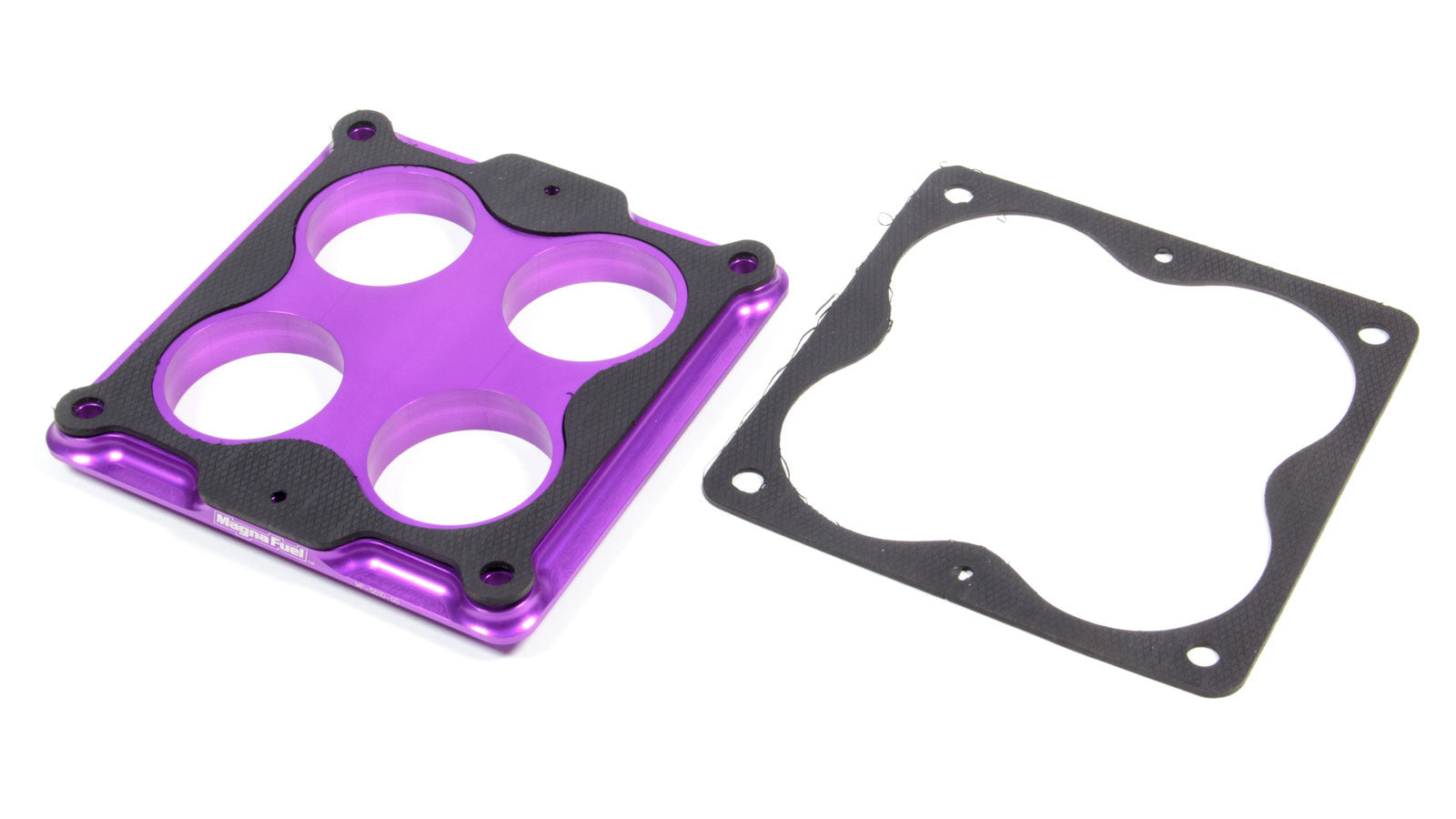 MagnaFuel MP-5010-00 Anti-Reversion Plate for 4500 Flange, 0.5 Inch Thick, Aluminum, Purple Anodized, 2 Inch Diameter Bore