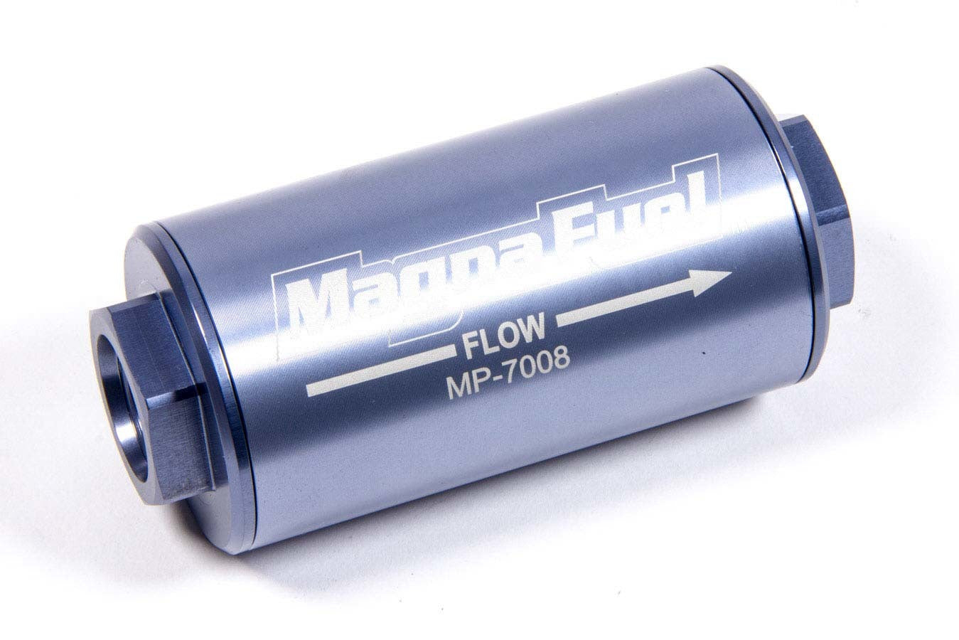 MagnaFlow MP-7008 In-Line Fuel Filter with 25 Micron Stainless Element and 10 AN Female O-Ring Fittings