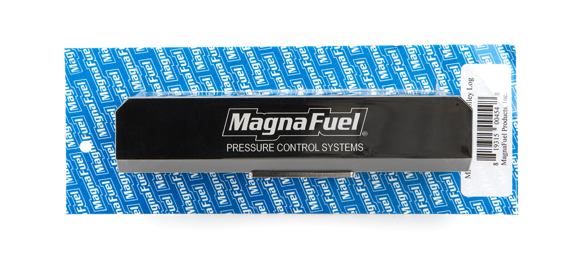 MagnaFuel MP-7610-04 Black Aluminum Fuel Block with Two 10 AN Female O-Ring Ports and Four 8 AN Female O-Ring Ports
