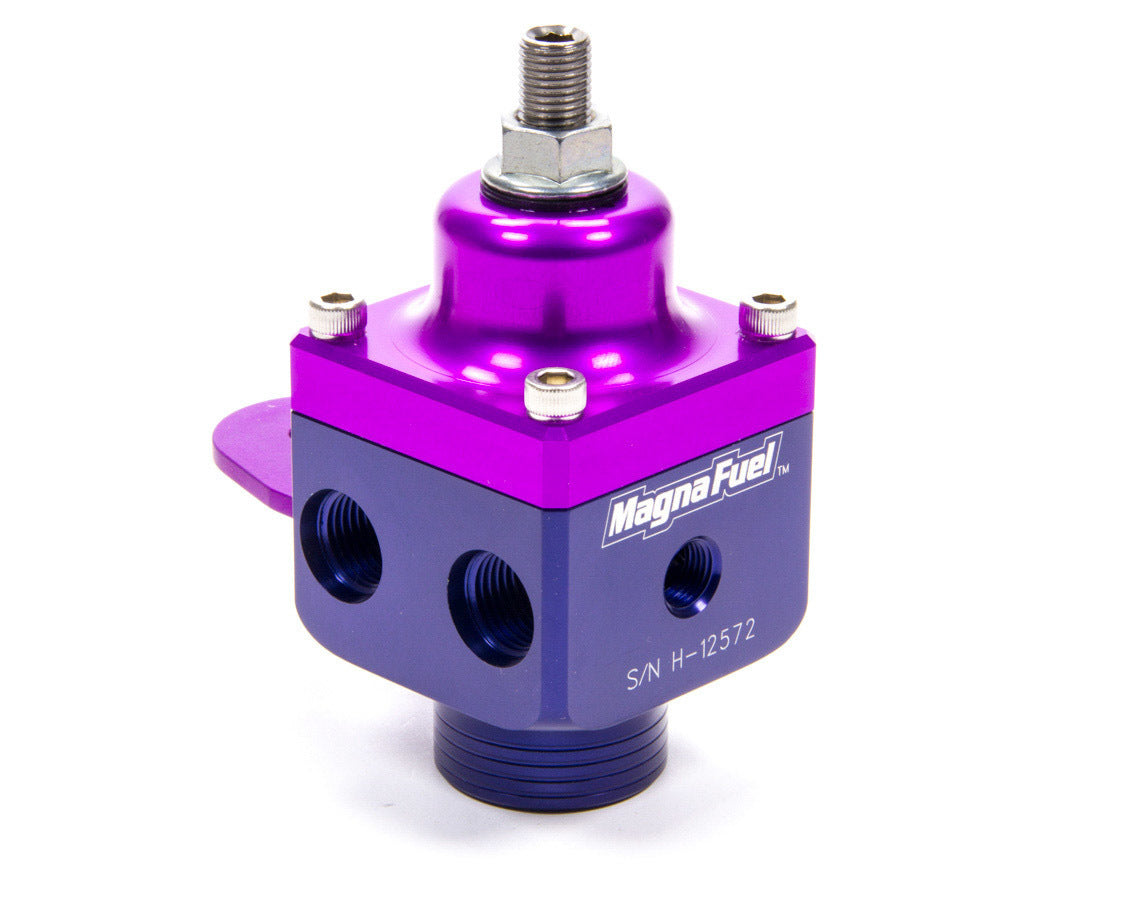 Magnafuel/Magnaflow MP-9433 4-Port Fuel Regulator with 4 to 12 PSI Pressure Range and Aluminum Construction