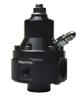 Magnaflow Magnafuel MP-9950-B-Black EFI Boost Regulator for ProStar, 35 to 85 psi, Aluminum, Black Anodized