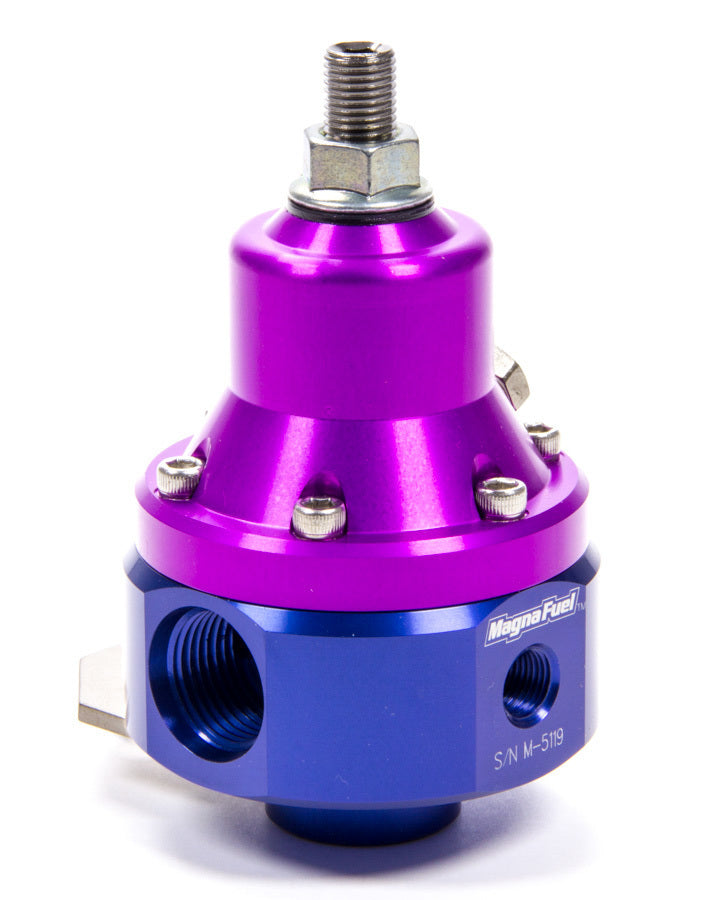 MagnaFuel MP-9950 Large 2-Port EFI Fuel Pressure Regulator for E85, Gasoline, and Methanol