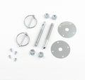 MR. GASKET Hood & Deck Pinning Kit with Steel Hood Pins and Torsion Clips
