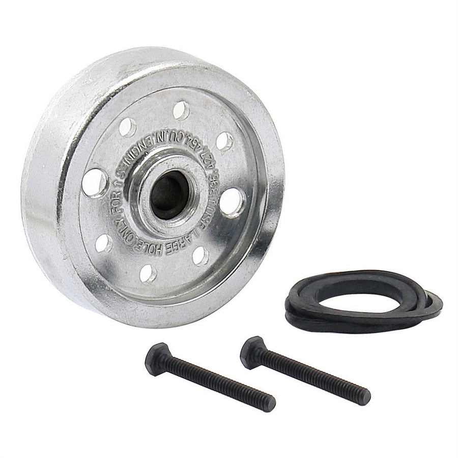 MR. GASKET 1270 Oil Filter Adapter for Small Block Chevy, Canister to Spin On, Bolt-On, Aluminum, 13/16-16 Center Thread