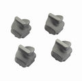 Mr. Gasket Coil Spring Booster 1283 Set of 4, Aluminum, Natural Finish, 1.75 Inch Height