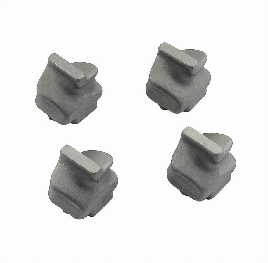 Mr. Gasket Coil Spring Booster 1283 Set of 4, Aluminum, Natural Finish, 1.75 Inch Height