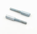 MR. GASKET 1290 Shock Extension Set 3-1/2 Inch Steel Zinc Oxide Thread-On Pair