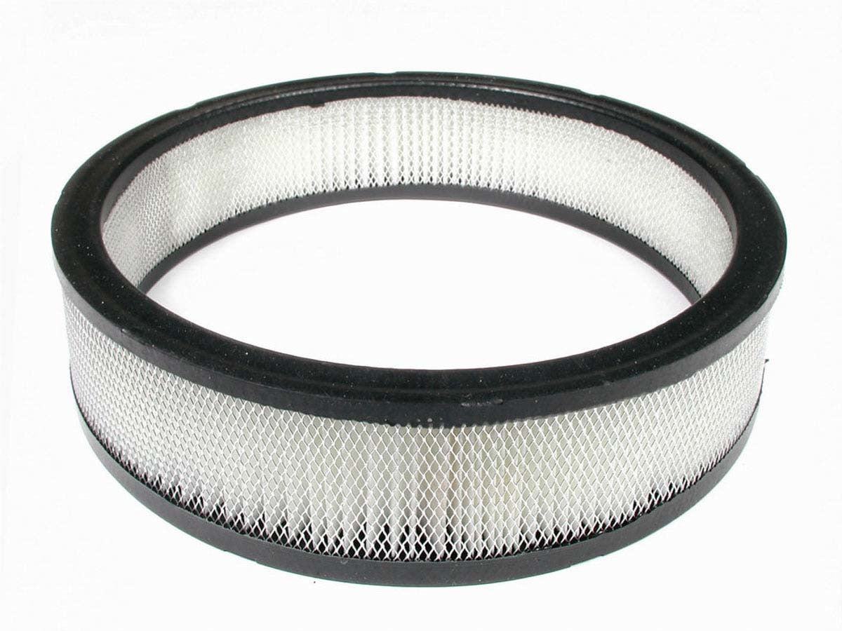 MR. GASKET 1487A Air Filter Element, 9 Inch Diameter, 2 Inch Tall, Wire Mesh and Paper Construction