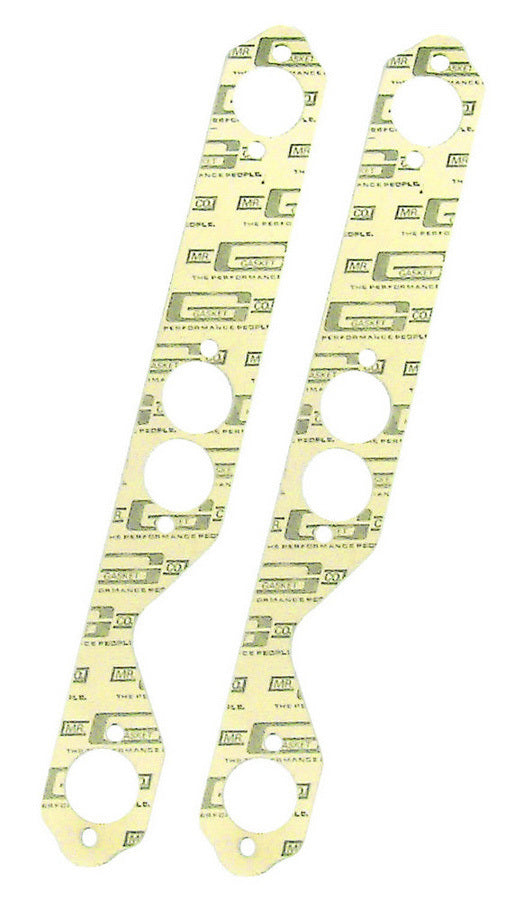 MR. GASKET MRG150 Performance Exhaust Header Gasket for Small Block Chevy 1.63 Inch Round Port Pair