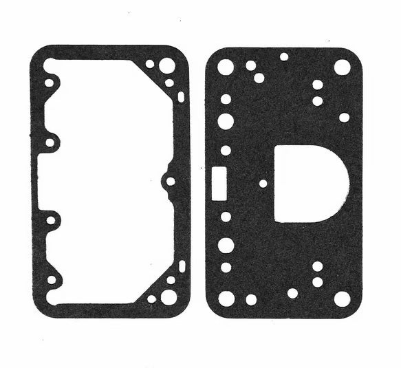 MR. GASKET Carburetor Gasket Kit for Holley 2300, 4150, 4160 Carbs, 0.063 Inch Thick, Compressed Fiber, Black