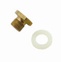 MR. GASKET Power Valve Plug 1/2-28 Thread Aluminum Gold Anodized for Holley Carburetors