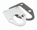 MR. GASKET 1514 Fuel Pump Mounting Plate for Small Block Chevy, Steel, Chrome Finish