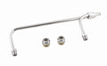 MR. GASKET 1552 Chrome Gas Line Kit for Holley 4150 Carburetor, 3/8 Inch Hose Barb Inlet, Dual 5/8-18 Inverted Flare Male Outlets