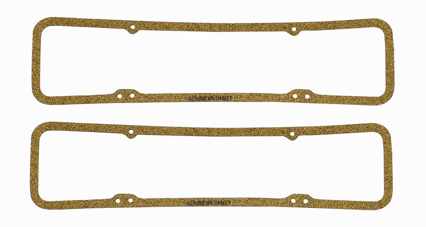 MR. GASKET Valve Cover Gasket for Small Block Chevy with Cork and Rubber Seal