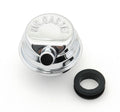 MR. GASKET 2059 Chrome Breather with Tube for Mopar V8 and Inline-6 Engines