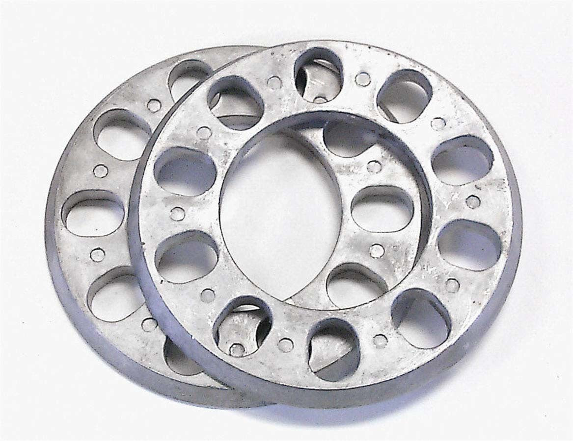 MR. GASKET MRG2371 5/16 Inch Thick Aluminum Wheel Spacer Pair for 4.50, 4.75, and 5.00 Inch Bolt Patterns
