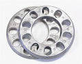 MR. GASKET 2372 Wheel Spacer, 5 x 4.50/4.75/5.00 Bolt Pattern, 7/16 Inch Thickness, Aluminum, Natural Finish, Pair