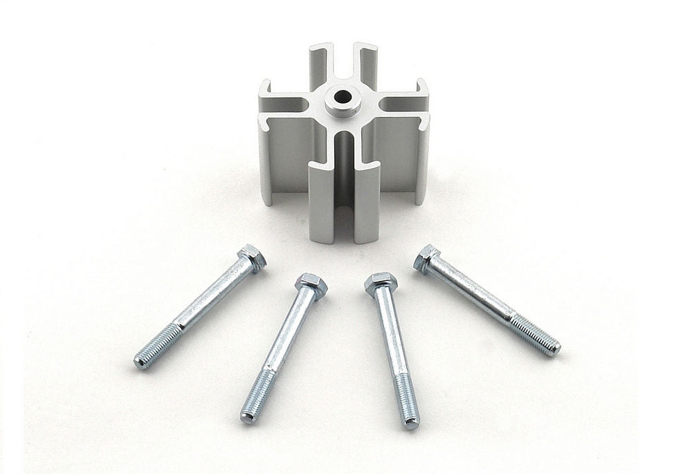 MR. GASKET Fan Spacer Kit 2 Inch Aluminum for Chevy V8 and Ford V8 Engines