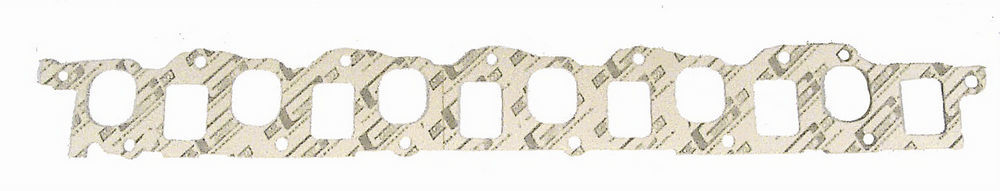 MR. GASKET 260 Intake and Exhaust Manifold Gasket for Ford Inline-6 Engines, 1.55 x 1.78 Inch Rectangle Port, Composite Material