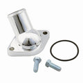 MR. GASKET 2660 Chrome Water Neck with O-Ring, 45 Degree, 1-1/2 Inch ID Hose, Steel Construction