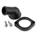 MR. GASKET 2670BK Water Neck Swivel Style for GM LS Series Engines, 60 Degree, 1-1/2 Inch ID Hose, Aluminum Black Anodized