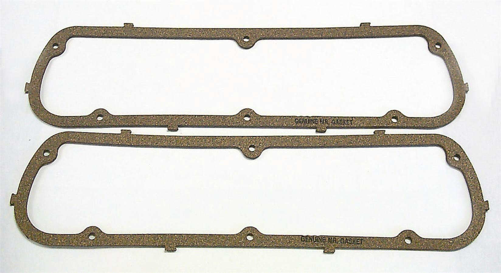 MR. GASKET 276 Valve Cover Gasket for Small Block Ford, 0.187 Inch Thick Cork and Rubber Seal - Pair